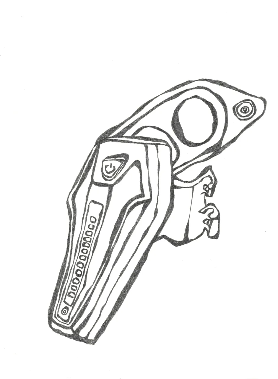 Fünfundneunzig – Pencil on paper · 21 × 29.7 cm