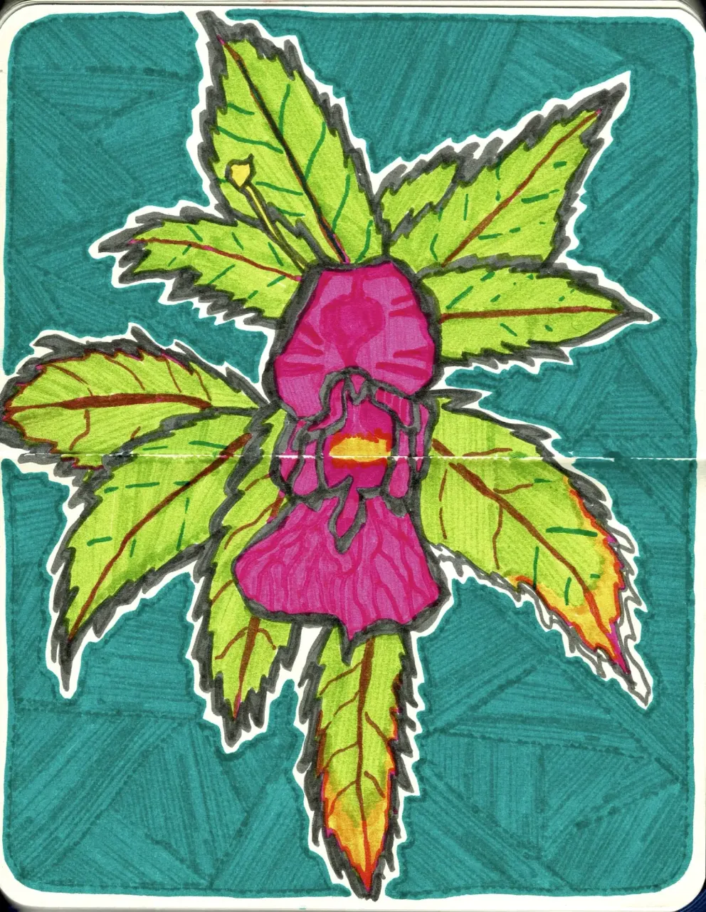 Einhundertsechsunddreißig – Pen on paper