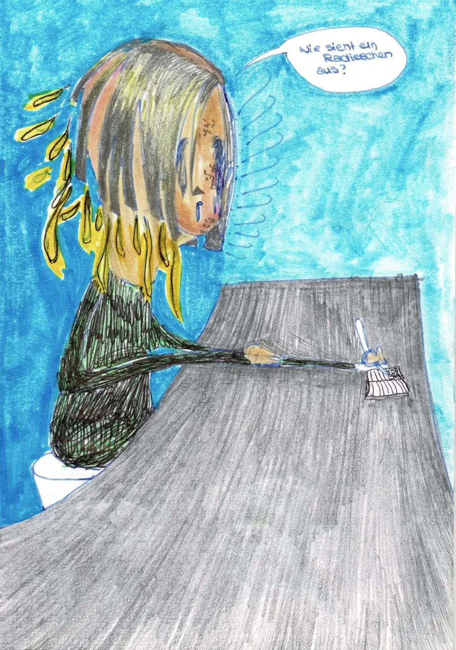 Einhundertvierundsechzig – Pen on paper · 14.8 × 21 cm