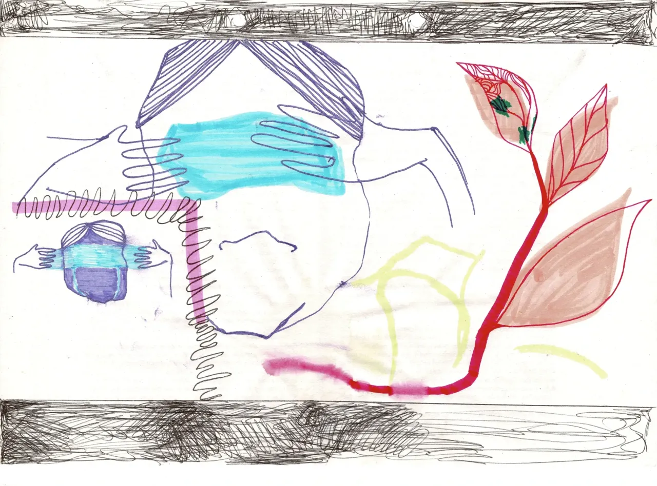Einhundertdreizehn – Pencil on paper · 21 × 29.7 cm